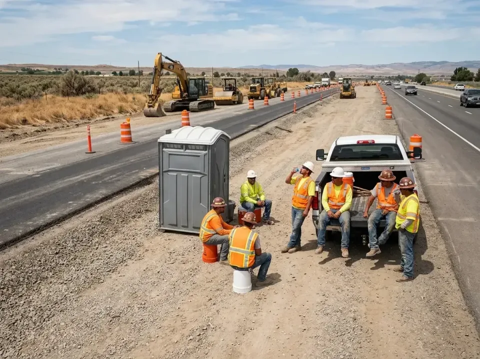 highway-road-construction-crew-007 — frequently asked questions, Porta Potty and Restroom Rentals in Milford, IA